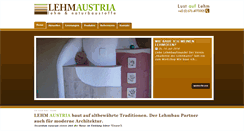 Desktop Screenshot of lehmaustria.at