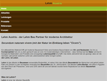 Tablet Screenshot of lehmaustria.at